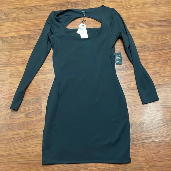 New! Express Body Contour black dress size Med - Picture 3 of 8